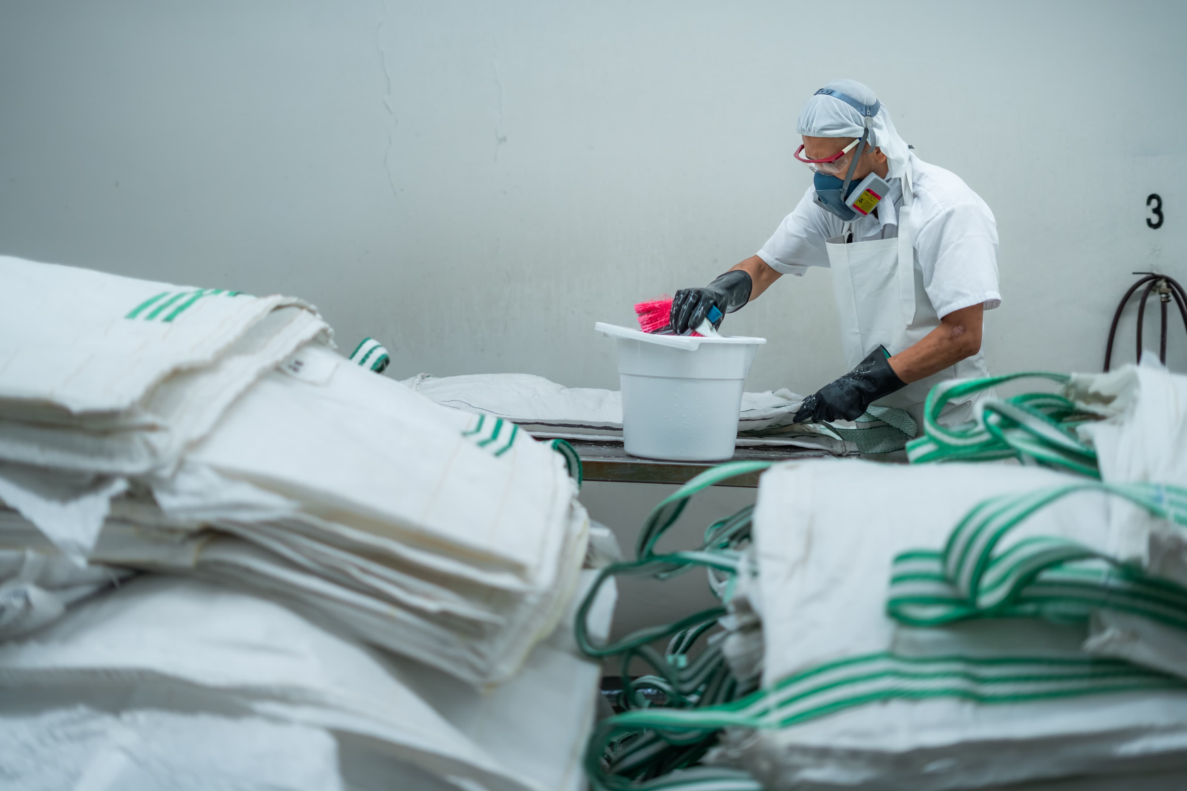 Sacos renovados listos